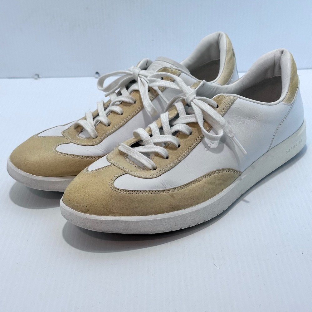 Cole Haan GrandPro Turf‎ LS Sneakers Women's 10.5B White Leather Grand.0S